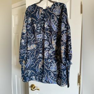 H&M Dress Long sleeve size 14 above the knee length
